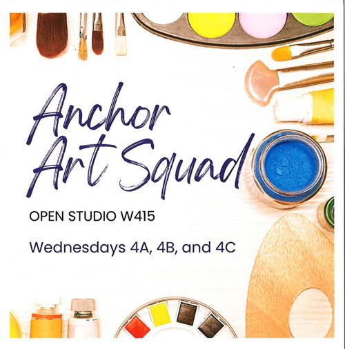 Anchor Art Squad poster